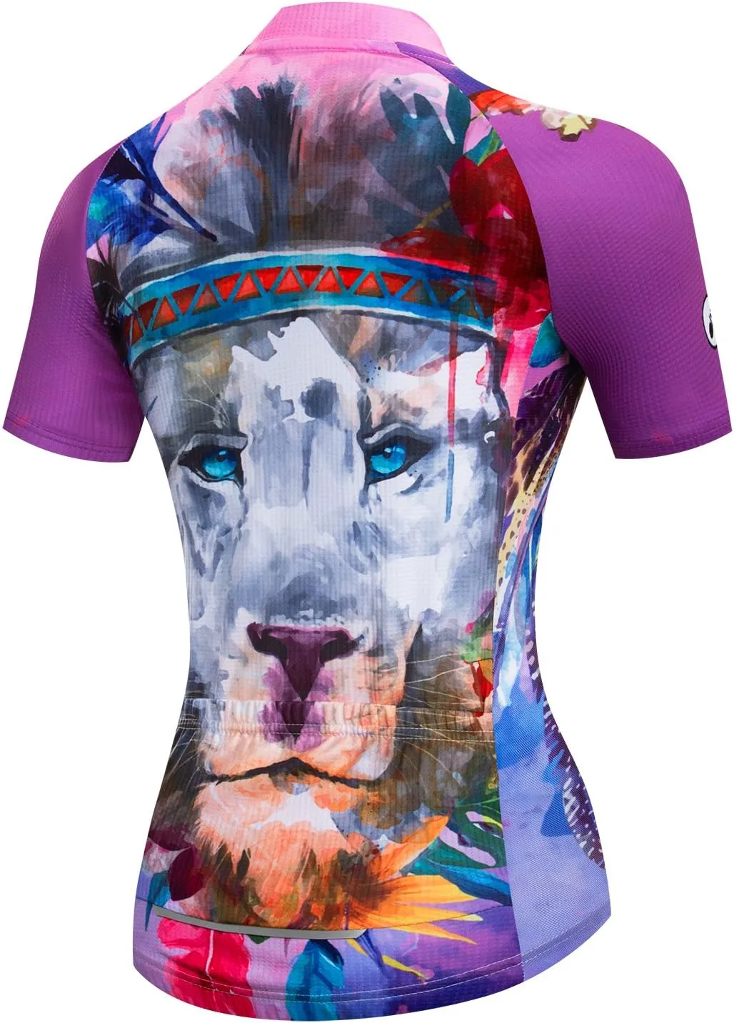 JPOJPO Womens Cycling Jersey,Bike Shirt Quick-Dry Breathable Reflective S-2XL Tops