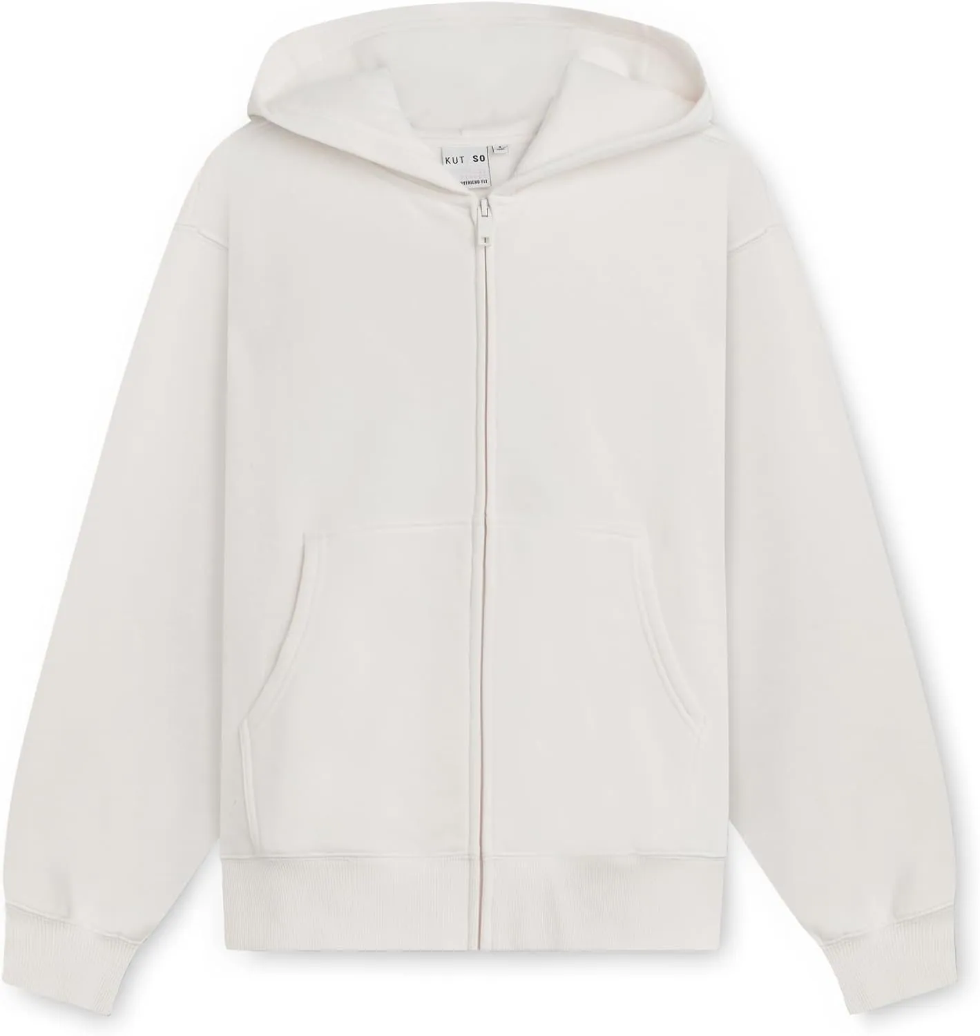 KUT & SO Zip Hoodie for Women  Oversized, Boyfriend Fit  Cozy Loungewear Premium Midweight Fleece