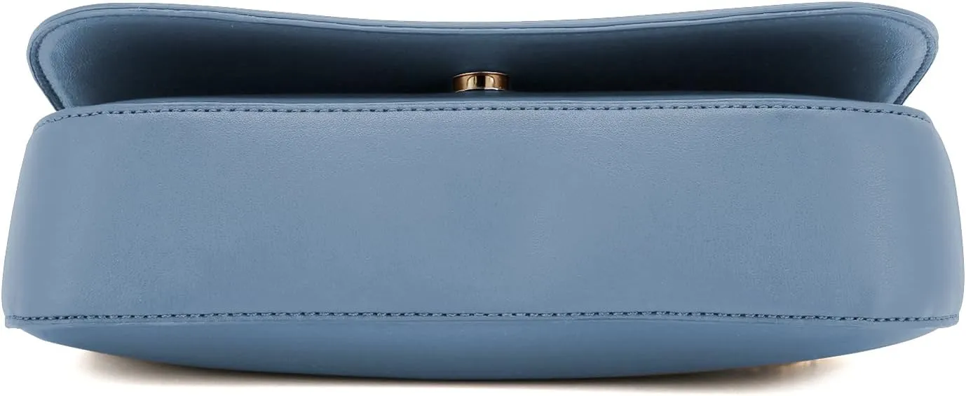 LA TERRE Shoulder Bag for Women Y2K Trendy Underarm Purse Saddle Bag