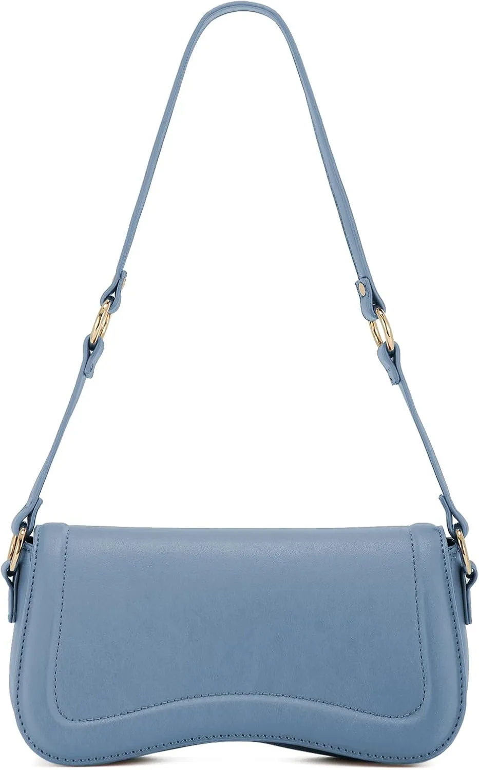 LA TERRE Shoulder Bag for Women Y2K Trendy Underarm Purse Saddle Bag
