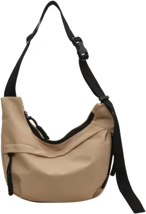 Large Oxford Sporty Crossbody Bag Shoulder Purse for Women Men Trendy