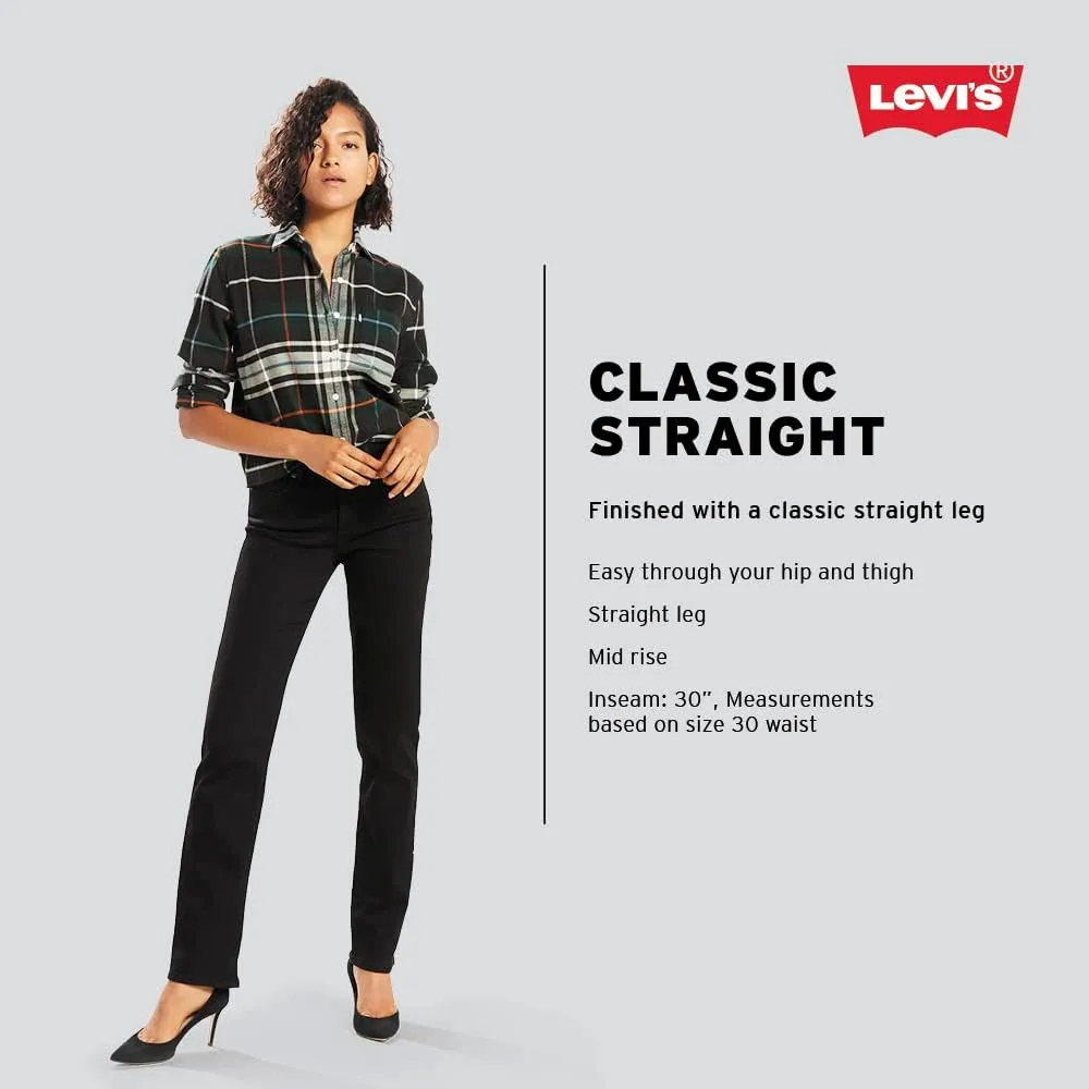 Levi's Women's Classic Straight Jeans (Also Available in Plus)