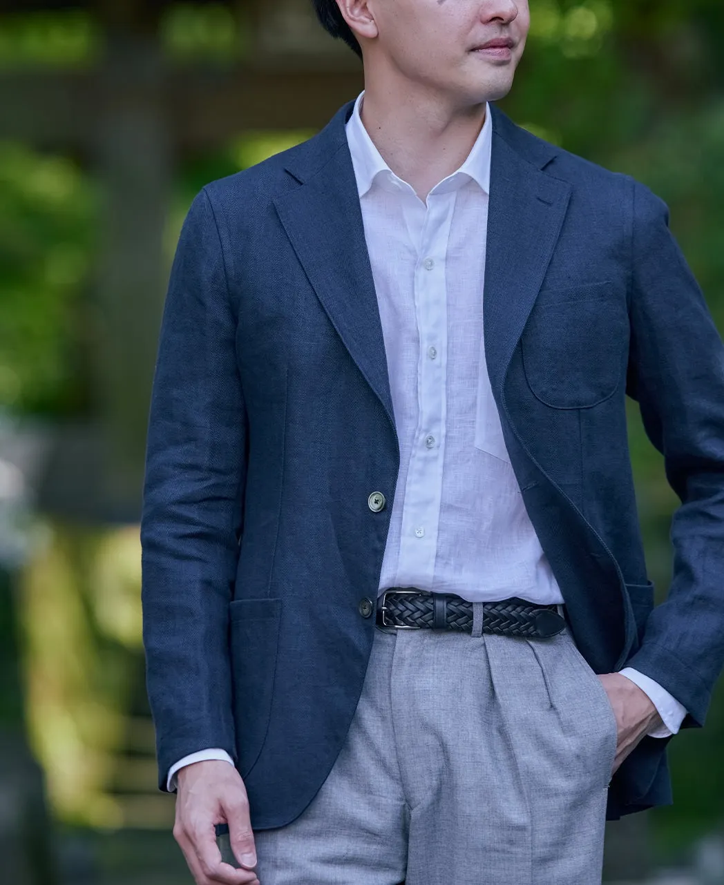 Lightweight Linen Jacket
