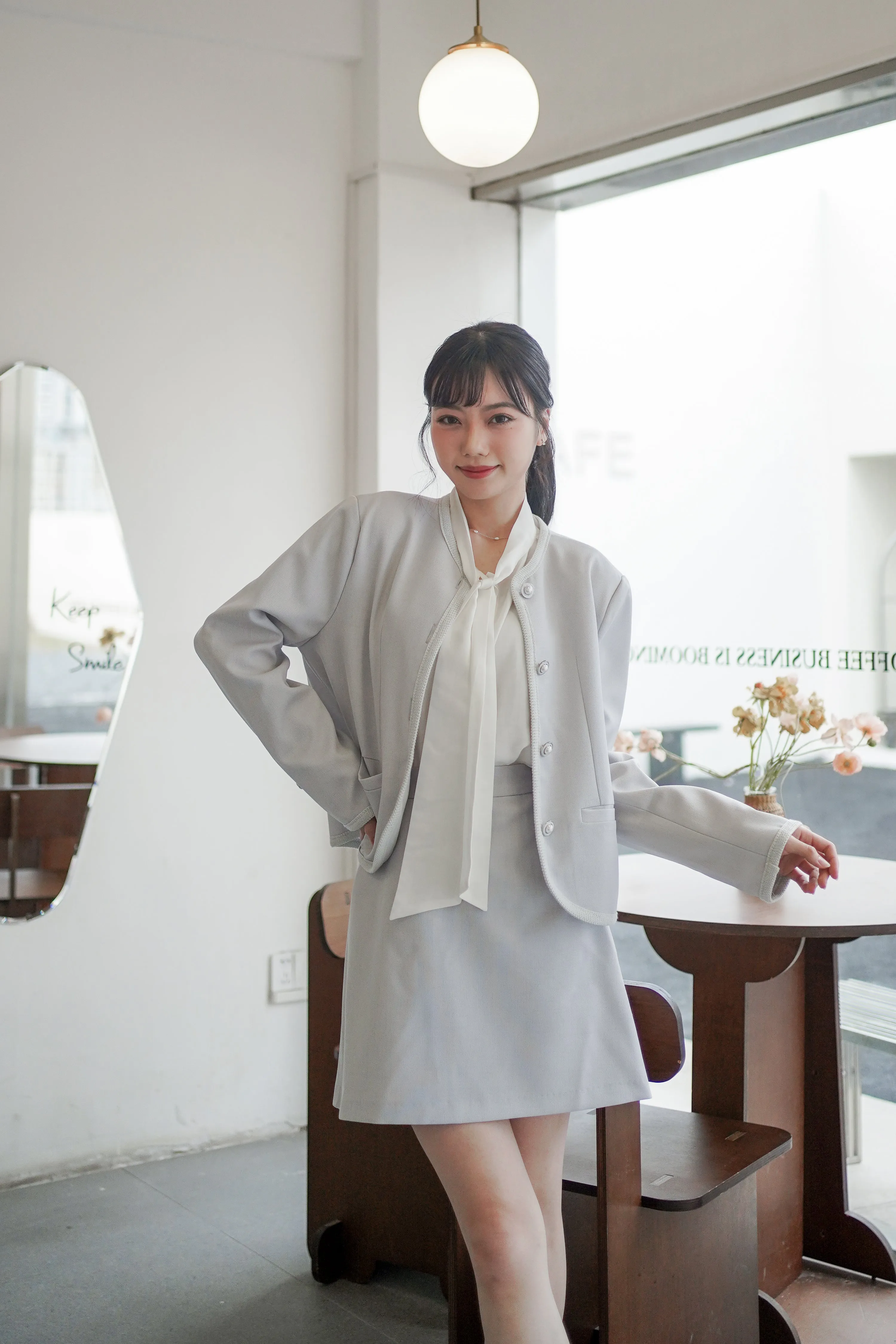 Lightweight Tweed Jacket