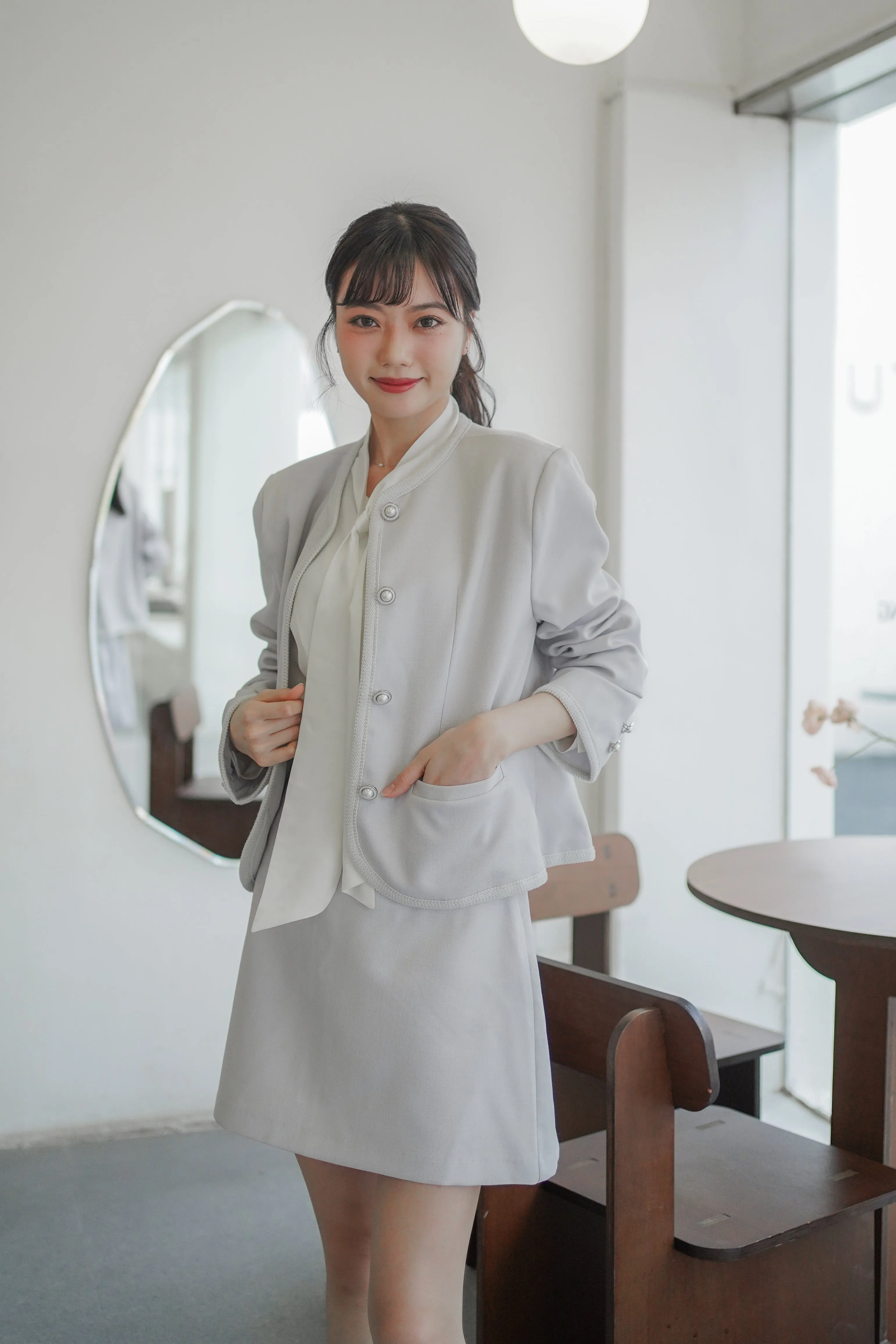 Lightweight Tweed Jacket