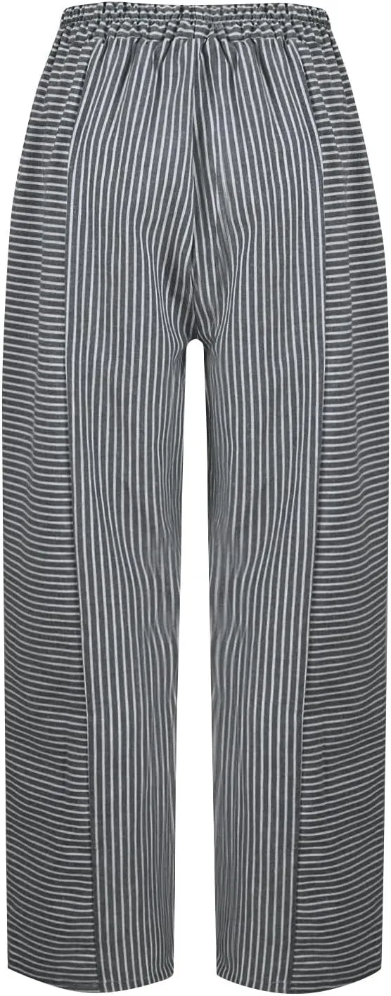 Linen Pants for Women, Peasant Pants WomenS Straight Leg Linen Casual Trendy