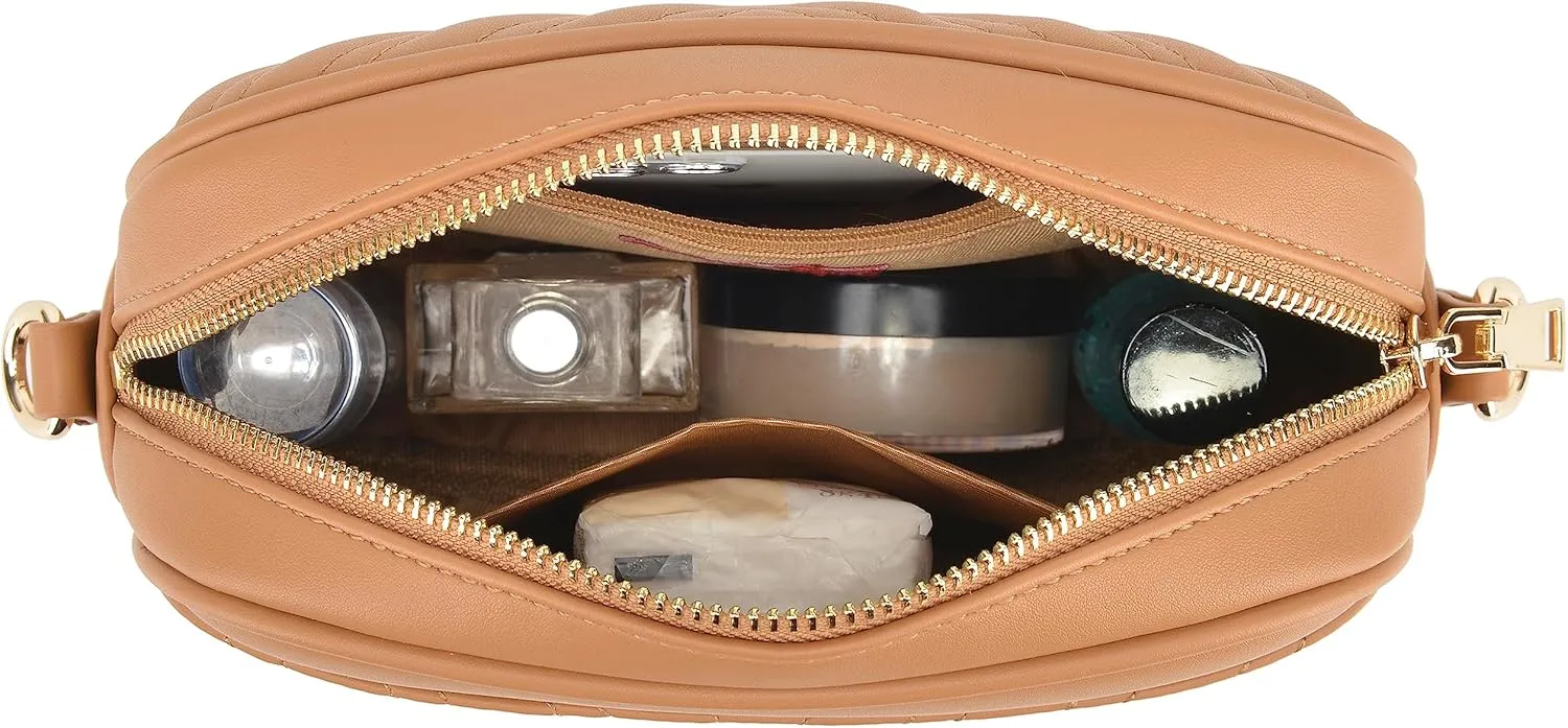 lola mae Quilted Crossbody Bag, Trendy Design Shoulder Purse