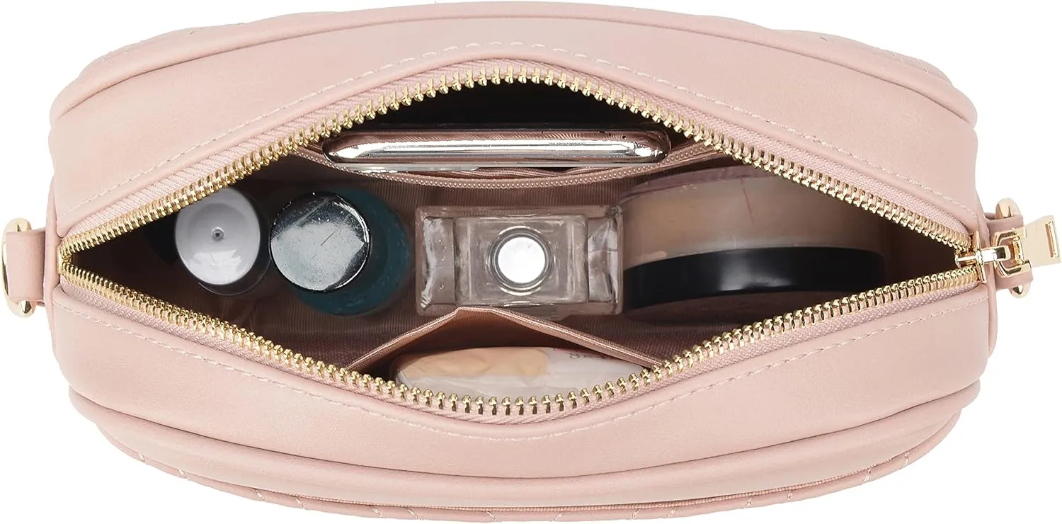 lola mae Quilted Crossbody Bag, Trendy Design Shoulder Purse