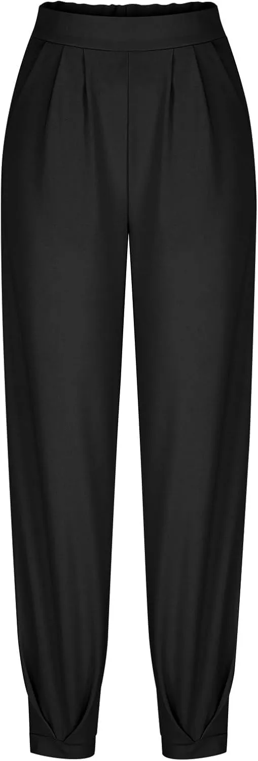 Lounge Pant Women Summer Trendy High Waisted Wide Leg Long Lounge Pant Cropped Cozy Pants with Pockets