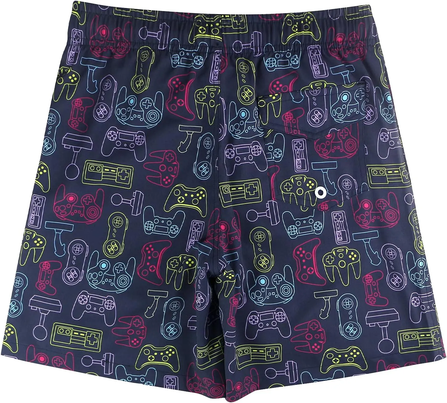 LUCOWEE Boys Swim Trunks with Compression Liner Comfortable Anti-Chafe Swimming Shorts Stretchy UPF Quick Dry Size 3T-20