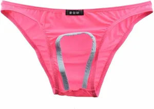 Men Thongs Underwear Sexy Big Pouch Bulge Pouch Hollow Out G-String Thongs Comfortable Soft Super Thin Underwear Trunks