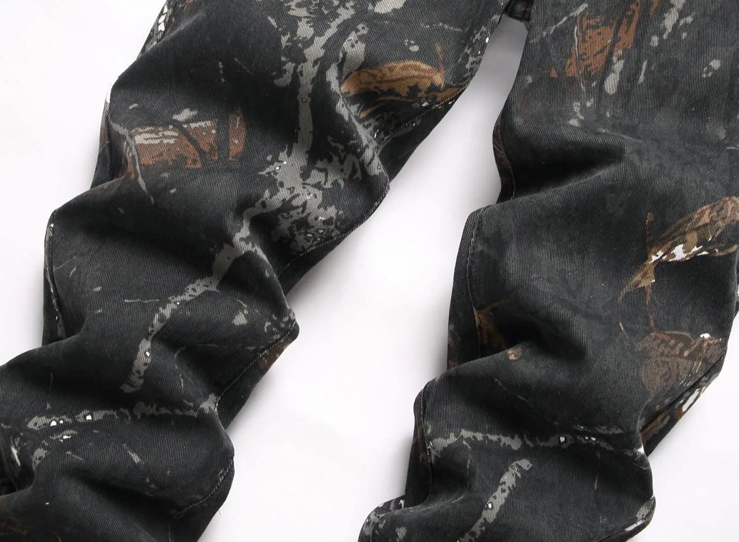 Men's Fashion Camouflage Slim Jeans Pants