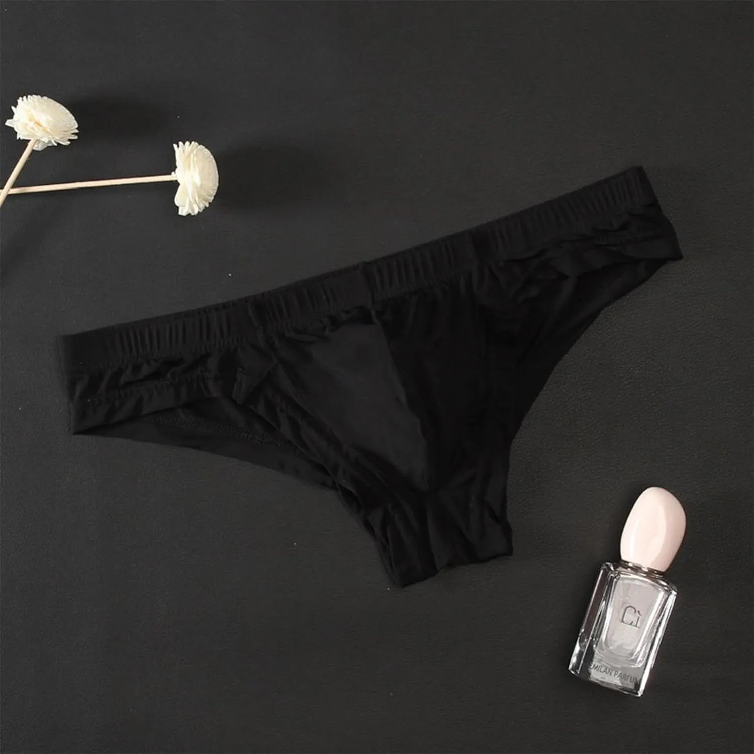 Men's Sexy Briefs Panties Tangas para Hombre Ropa Interior Transpirable Lace Body Breathable Underwear Knickers