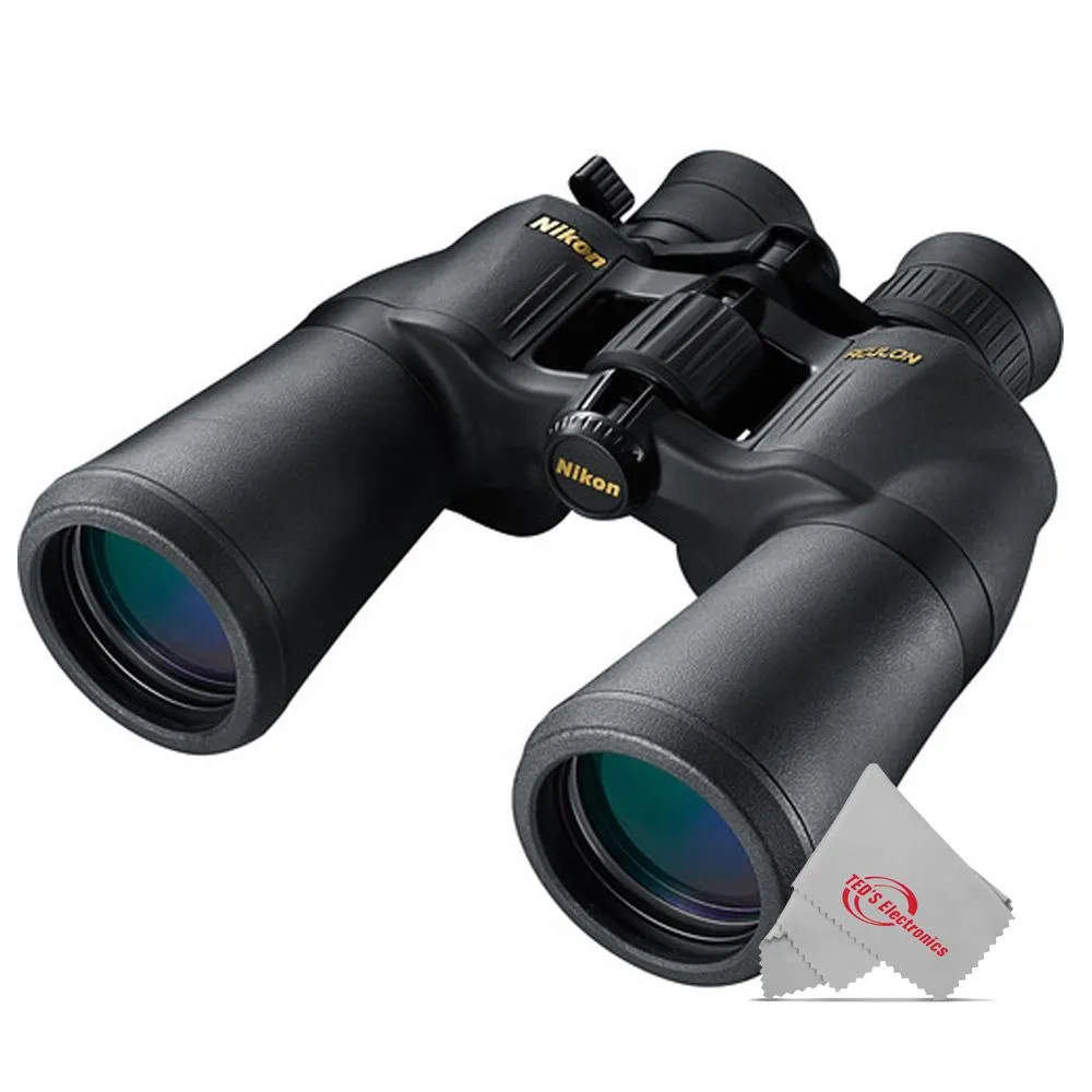 Nikon 10-22x50 Aculon A211 Binoculars   Top Essential Accessory Kit
