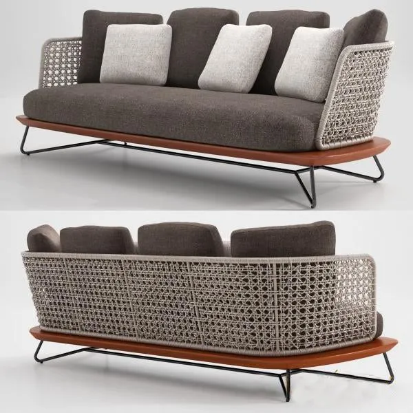 Outdoor Furniture  Braided, Rope & Cord, Sofa - Flamenco
