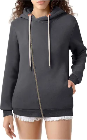 Oversized Hoodies For Women Casual Long Sleeve Drawstring Pullover Sweatshirt Cozy Soft Sweater With Pocket Fall Tops
