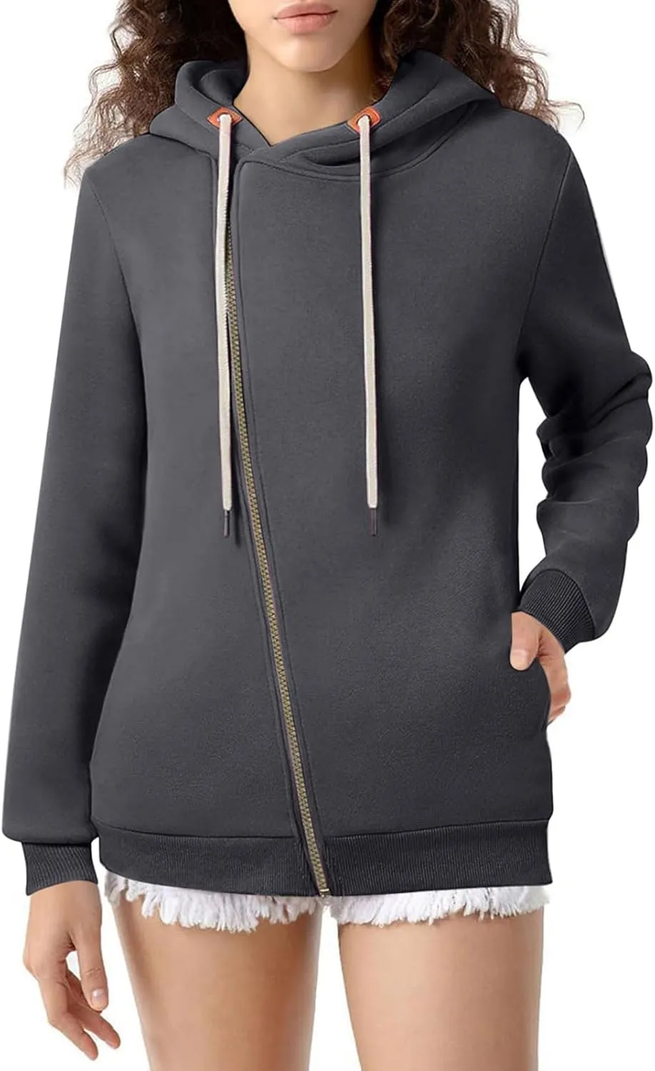 Oversized Hoodies For Women Casual Long Sleeve Drawstring Pullover Sweatshirt Cozy Soft Sweater With Pocket Fall Tops