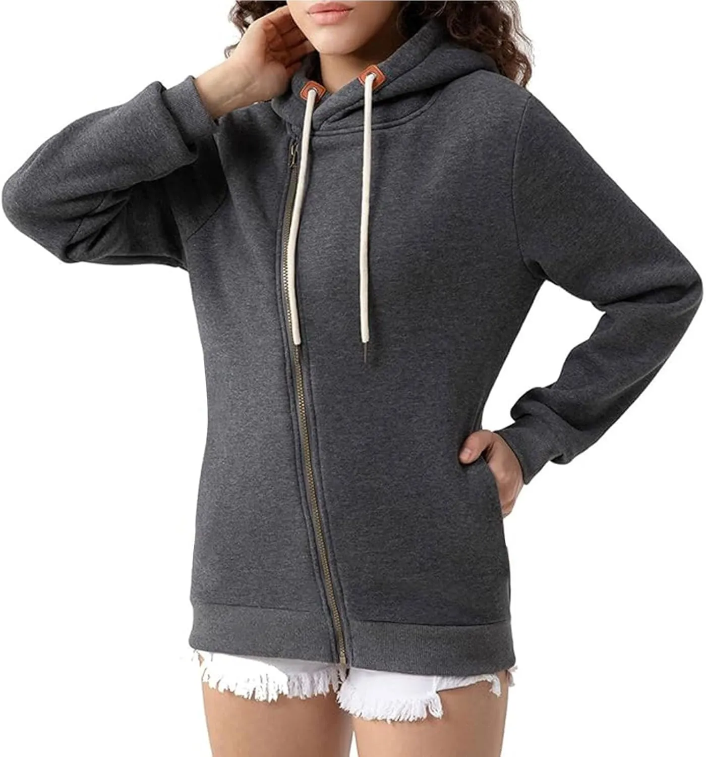 Oversized Hoodies For Women Casual Long Sleeve Drawstring Pullover Sweatshirt Cozy Soft Sweater With Pocket Fall Tops