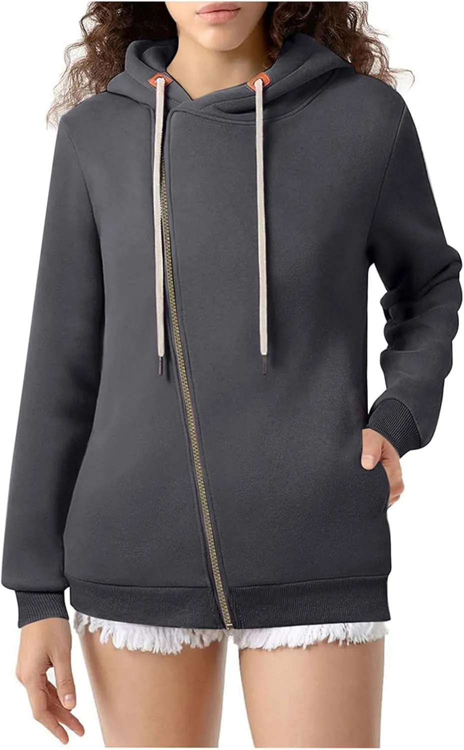 Oversized Hoodies For Women Casual Long Sleeve Drawstring Pullover Sweatshirt Cozy Soft Sweater With Pocket Fall Tops