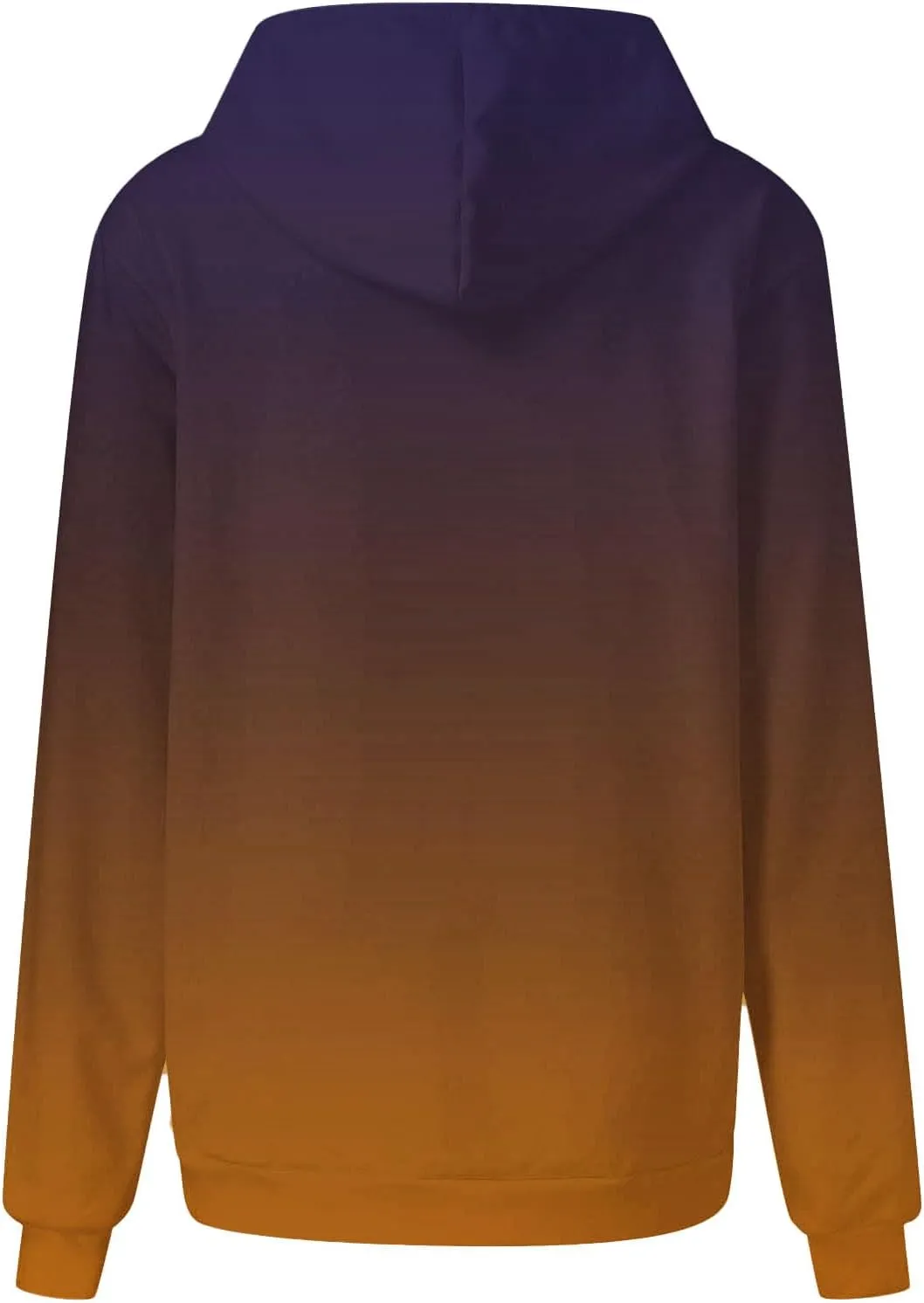 Oversized Sweatshirts for Women Loose Fit Gradient Color Long Sleeve Causal Hooded Shirts Fashion Pullover Hoodies