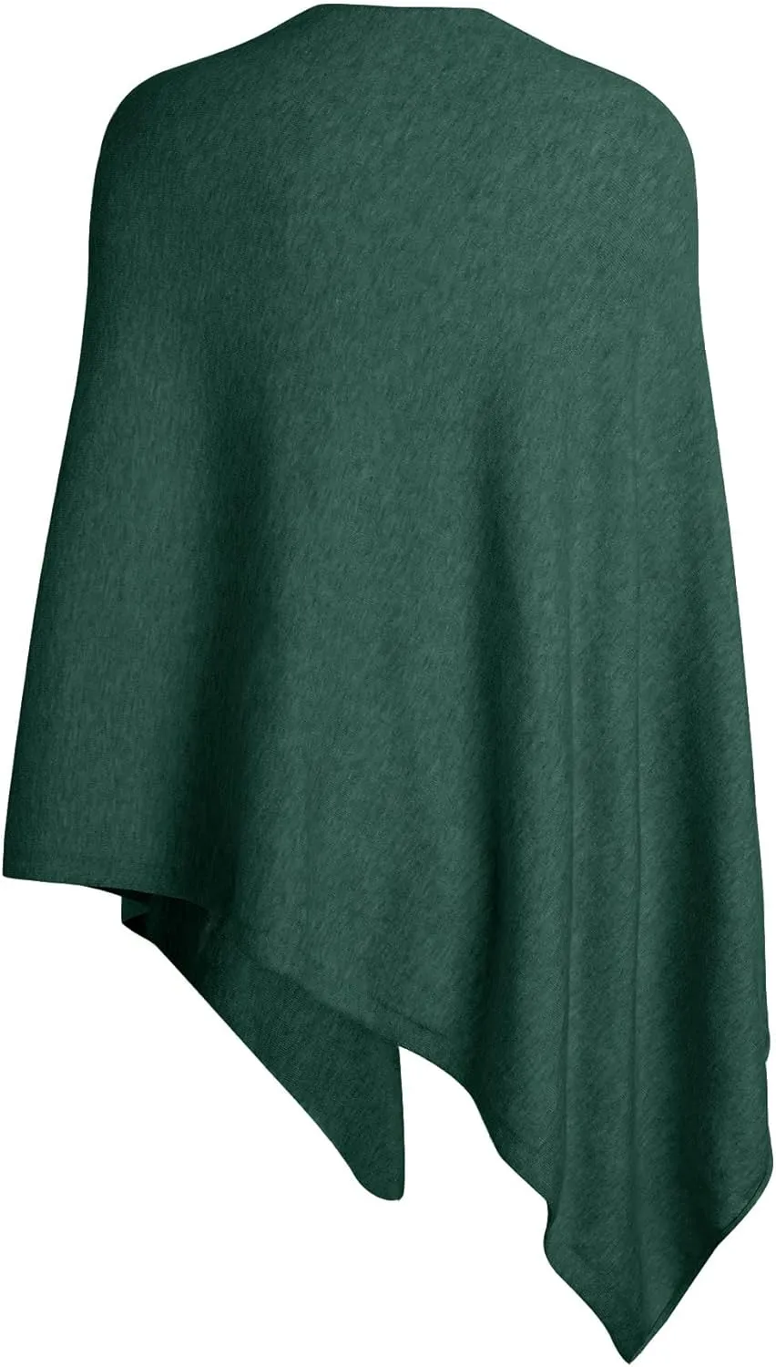 PULI Women's Versatile Knitted Shawls Scarf Poncho Sweater with Buttons Lightweight Spring Summer Fall Wraps