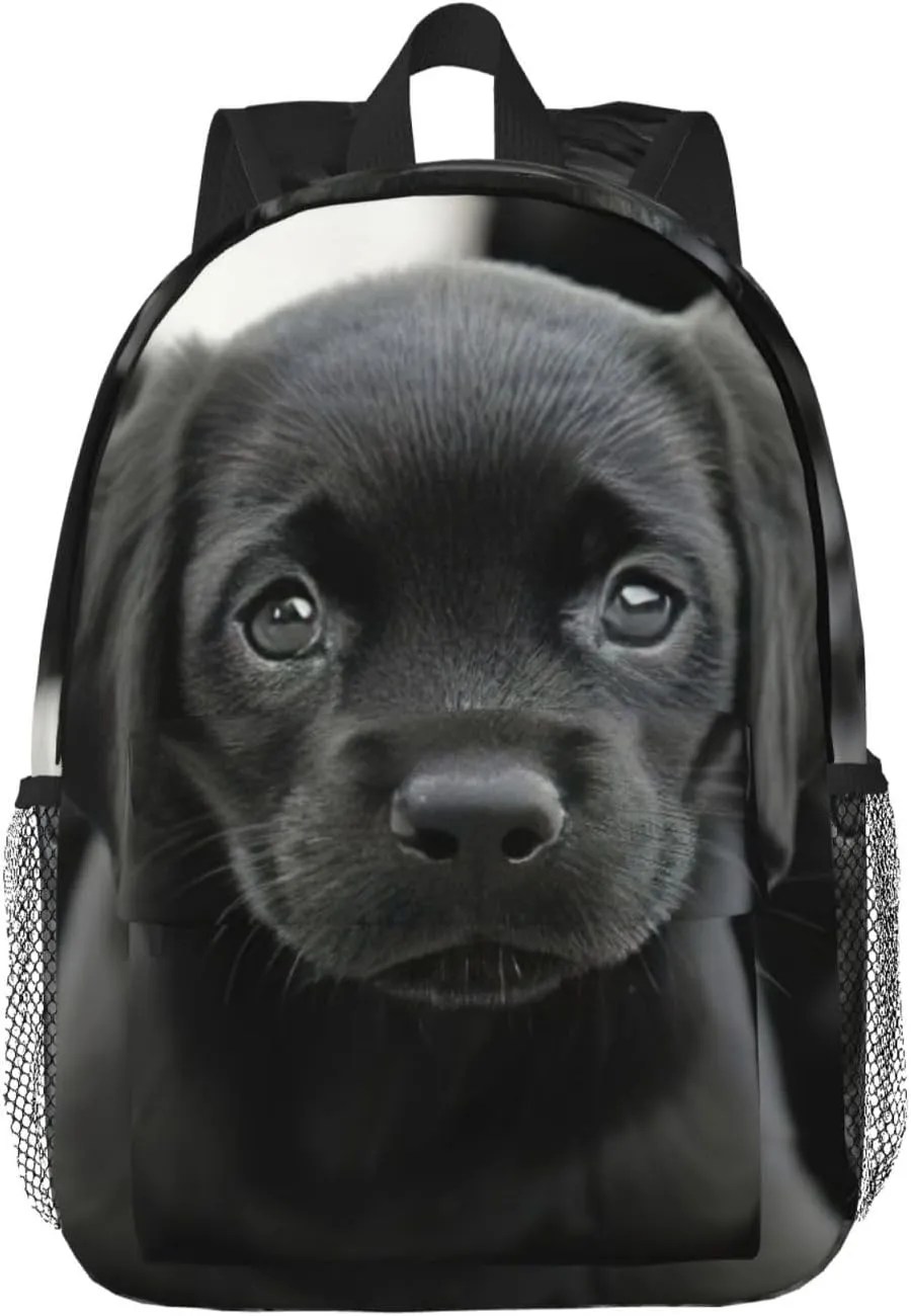 Puppies Dog Print Versatile Backpack Laptop Backpacks Travel Outdoor Adventures Working Use Adults