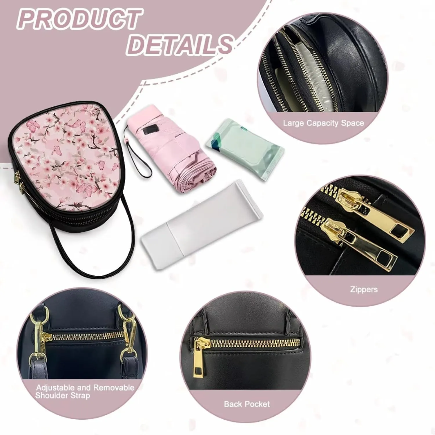 Purses for Women Shoulder Bag Trendy Leather Crossbody Bags Small Phone Purse