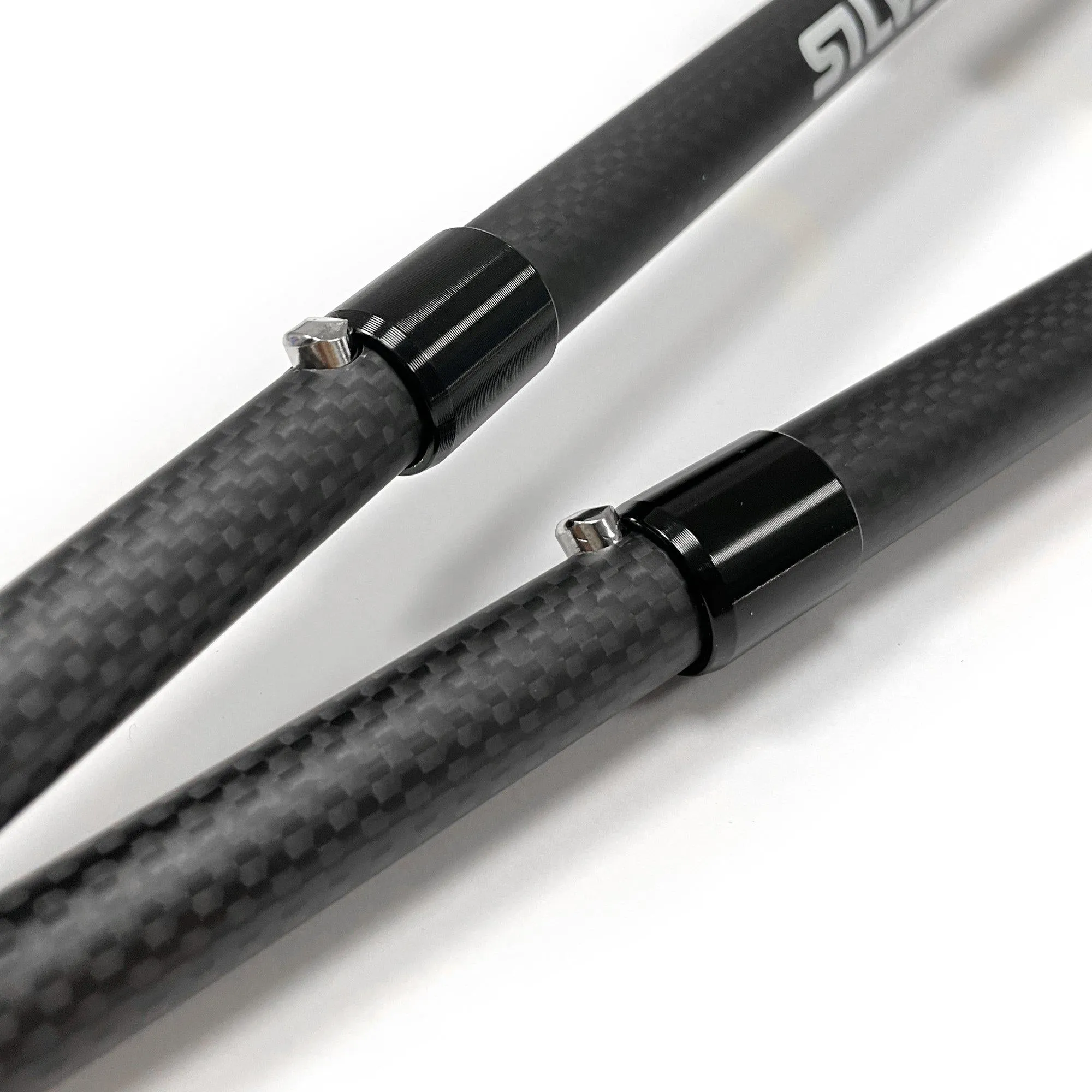 Running poles carbon 130 cm