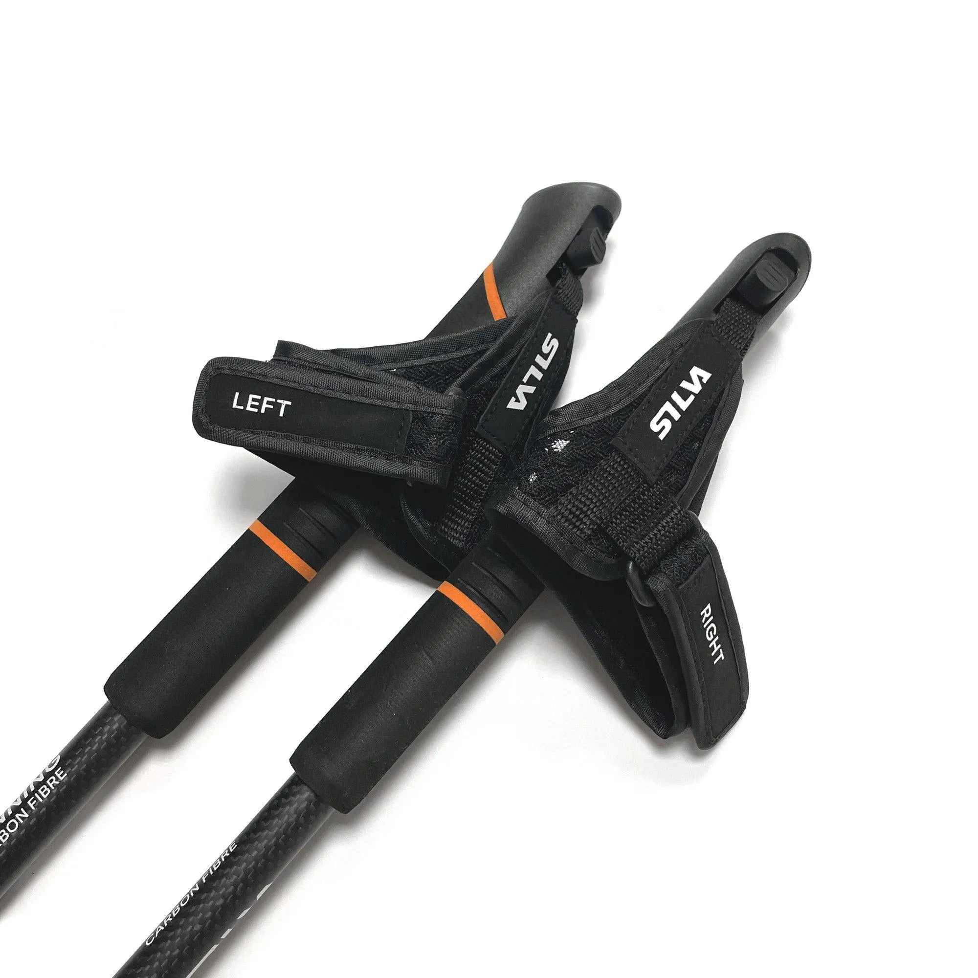 Running poles carbon 130 cm