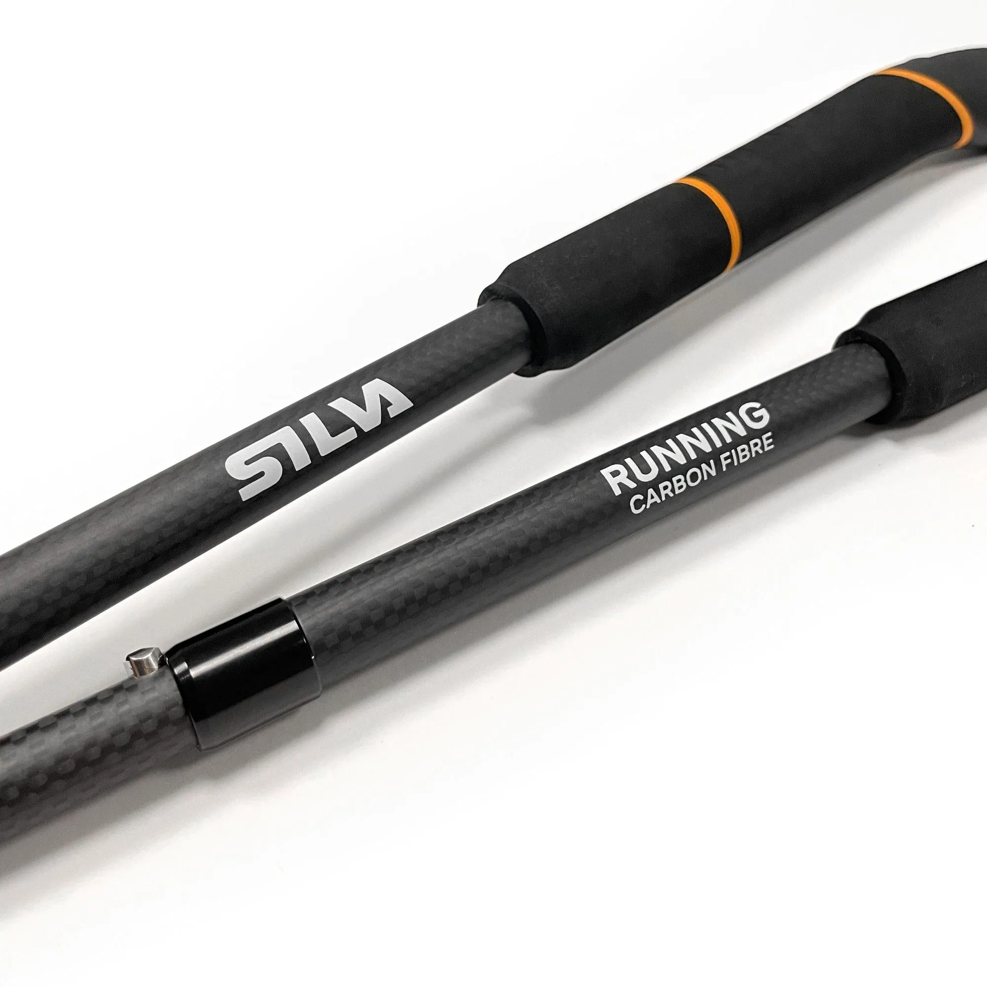 Running poles carbon 130 cm