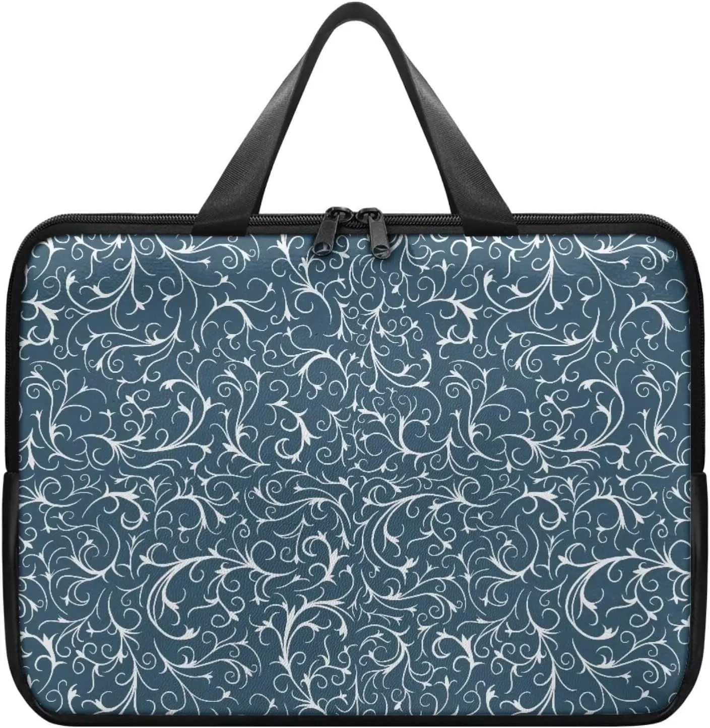 Slim Laptop Carrying Case PU Leather Tablet Computer Protective Bag Versatile for Office & College