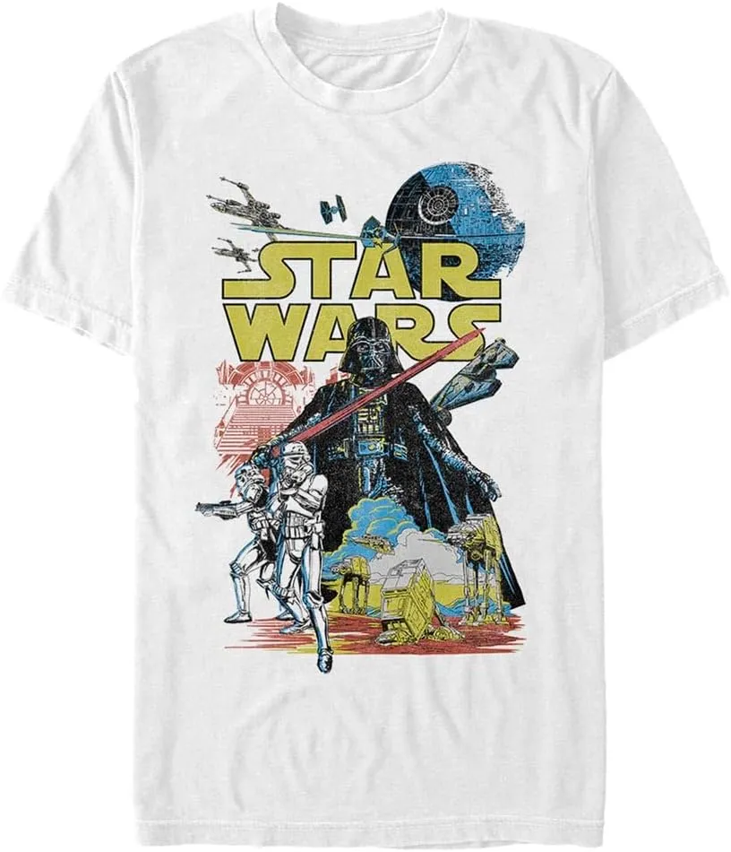 STAR WARS Men's Rebel Classic Graphic T-Shirt