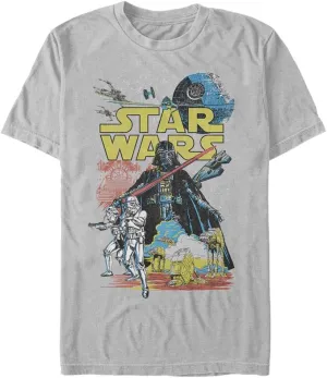 STAR WARS Men's Rebel Classic Graphic T-Shirt