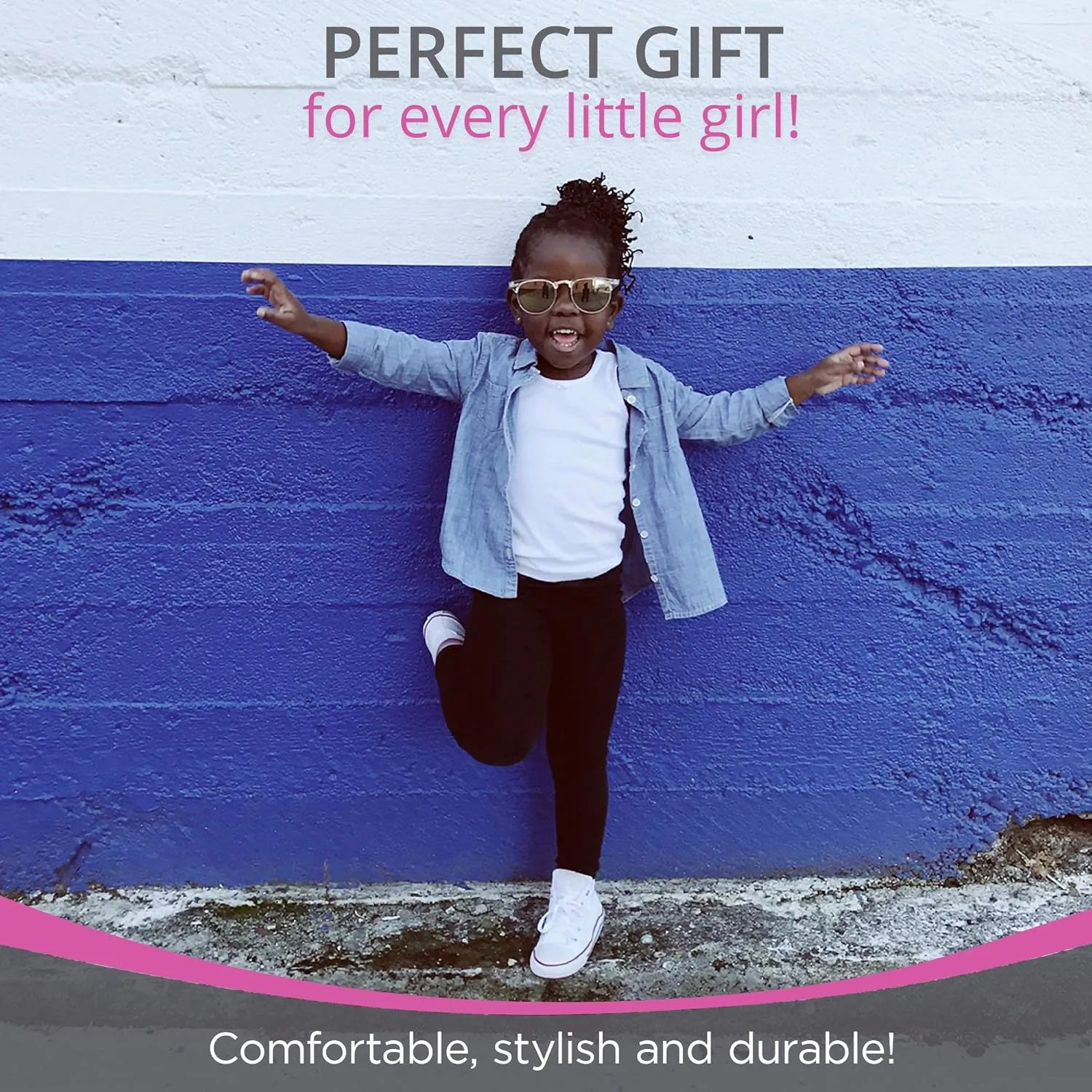 STRETCH IS COMFORT Oh So Soft Solid Youth Girls and Plus Size Leggings | Comfortable Fit for Everyday Activities | Size 2-16
