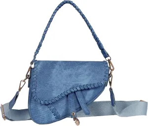 Stylish saddle bag Women's handbag Trendy shoulder bag crossbody bag