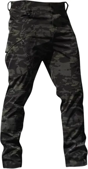 Summer Cargo Pants for Men, Utility Trendy Fit Outdoor Mens Work Pants