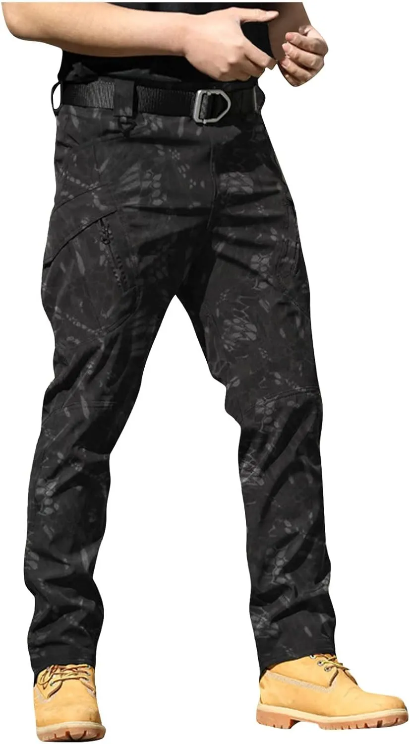 Summer Cargo Pants for Men, Utility Trendy Fit Outdoor Mens Work Pants