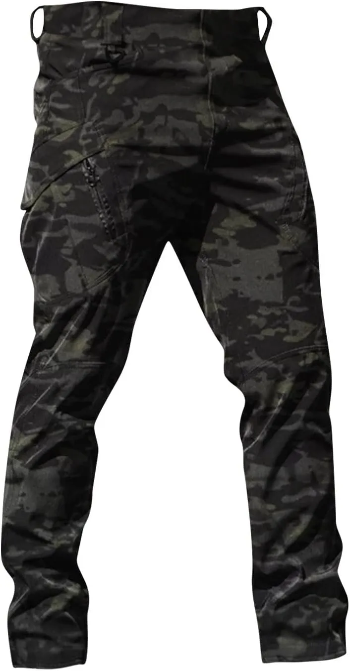 Summer Cargo Pants for Men, Utility Trendy Fit Outdoor Mens Work Pants