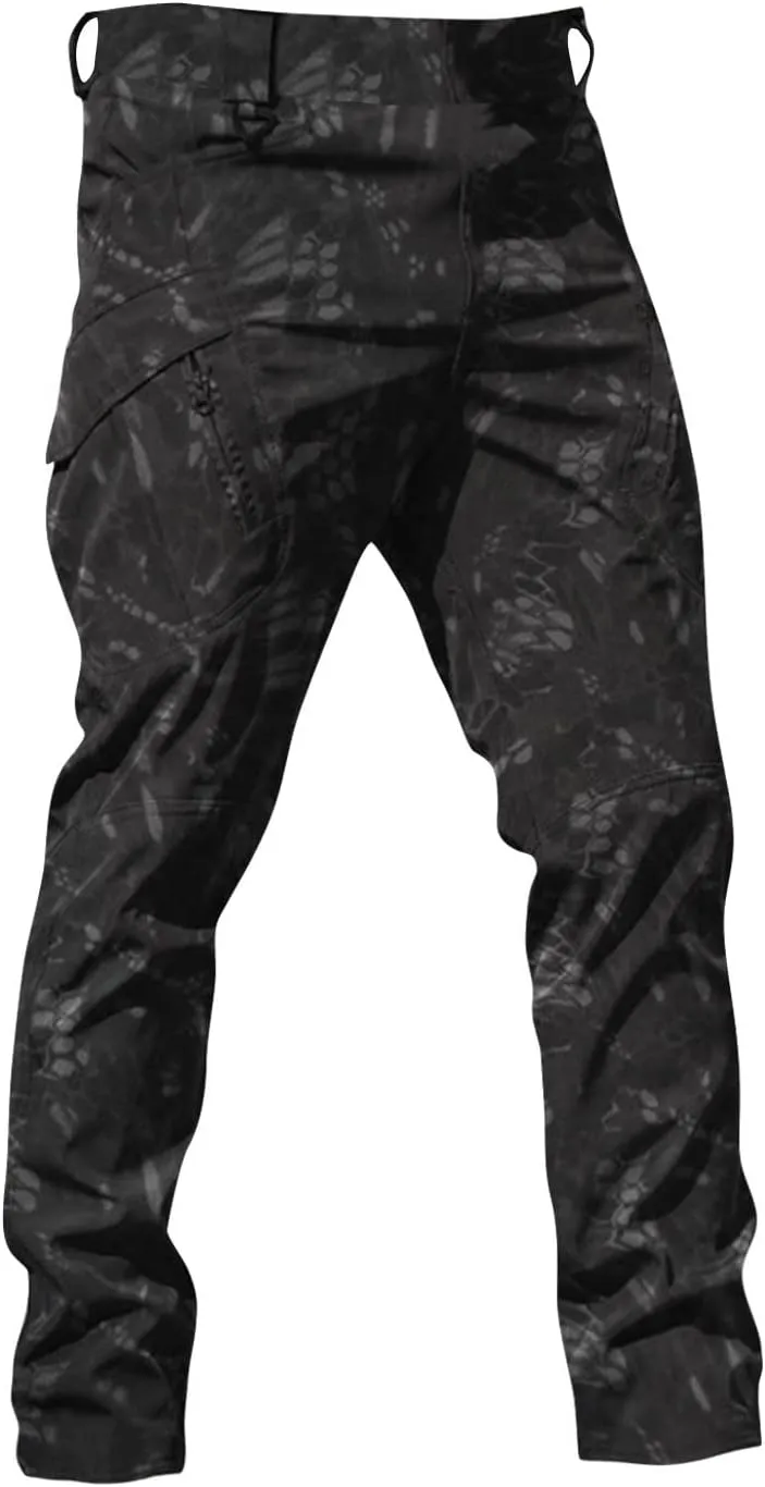 Summer Cargo Pants for Men, Utility Trendy Fit Outdoor Mens Work Pants