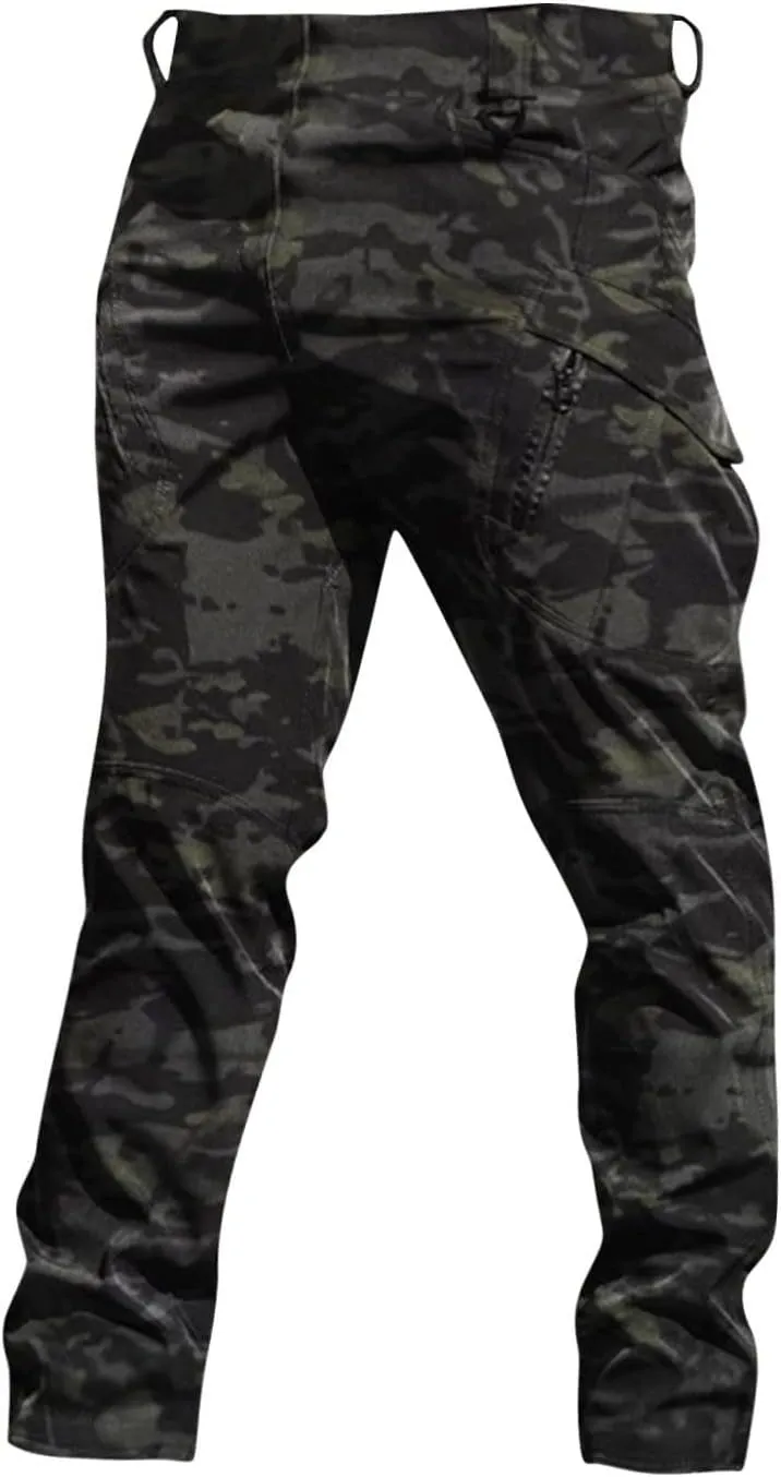 Summer Cargo Pants for Men, Utility Trendy Fit Outdoor Mens Work Pants