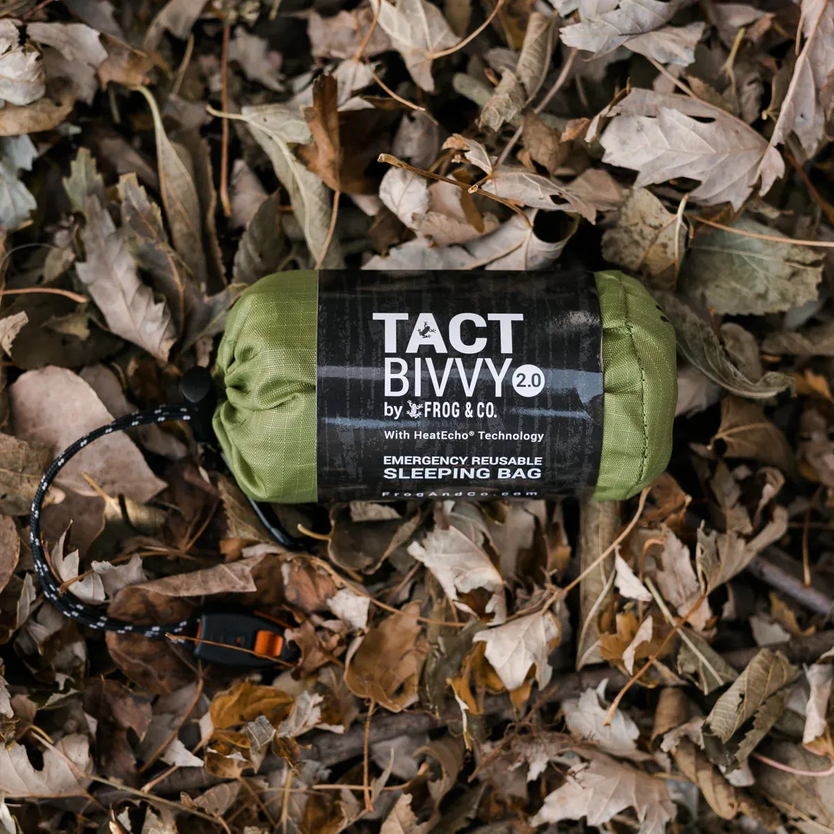 Tact Bivvy® 2.0 Emergency Sleeping Bag - (Green)