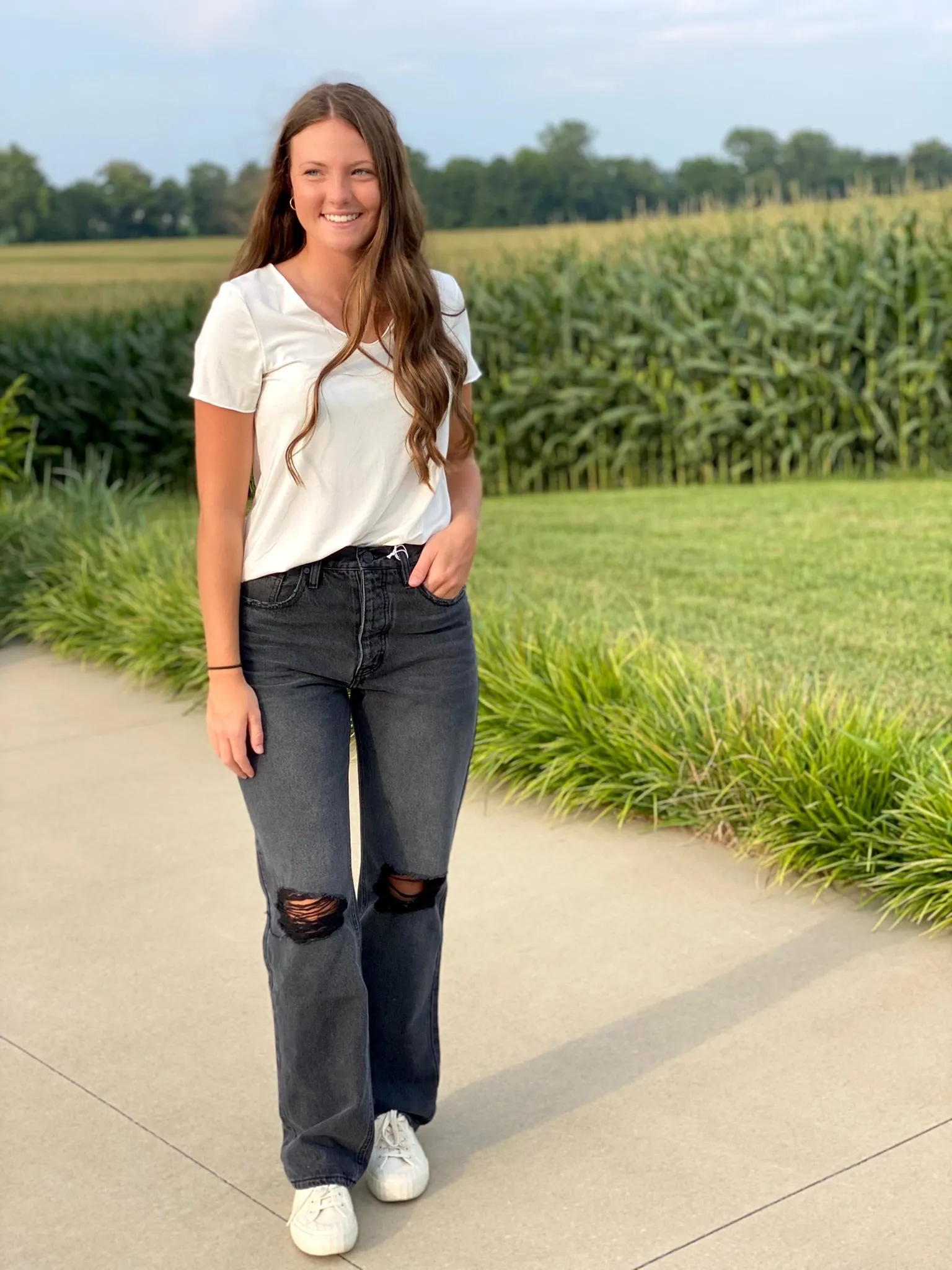Talk Of The Town Black Jeans