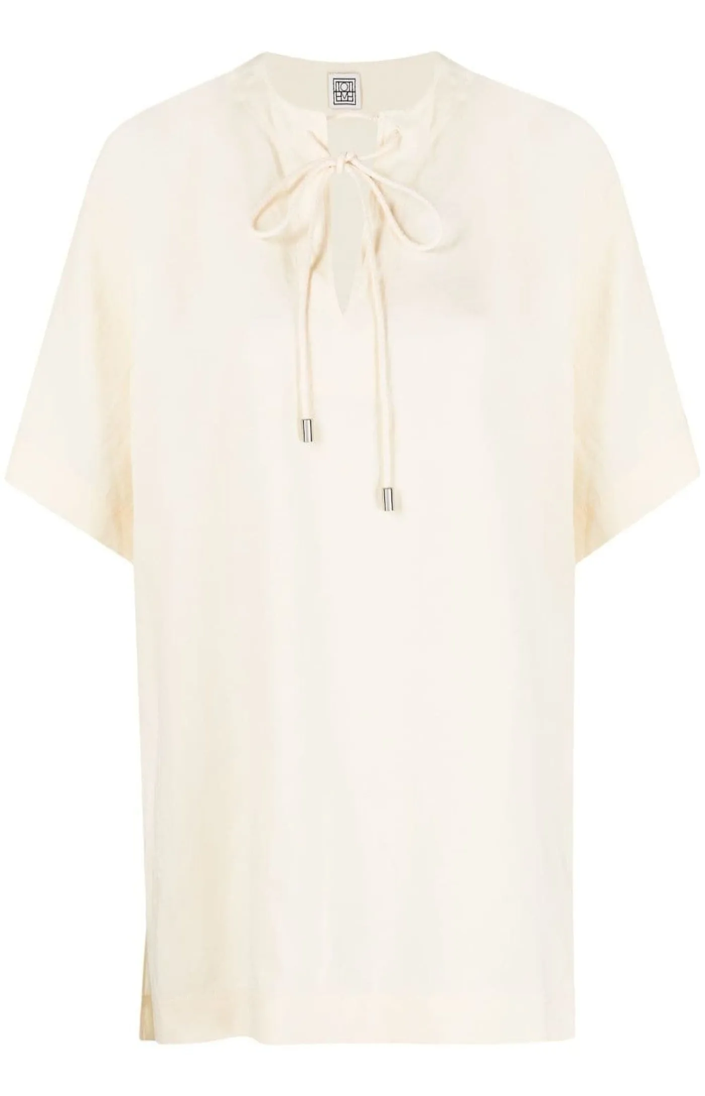 Tie-detail blouse
