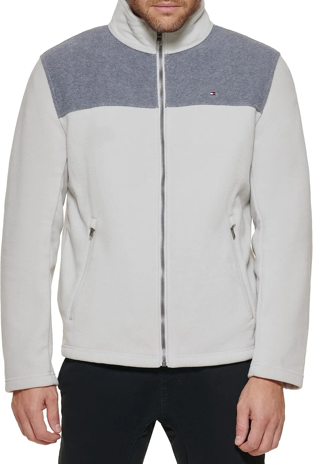 Tommy Hilfiger Men's Classic Zip Front Polar Fleece Jacket