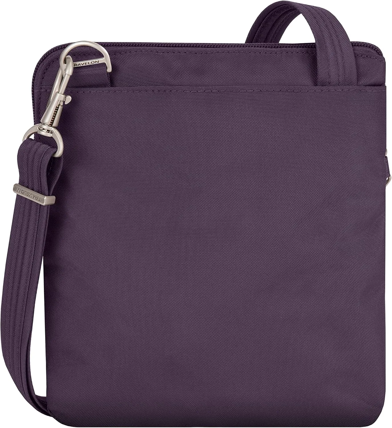 Travelon Anti-theft Classic Slim Double Zip Crossbody