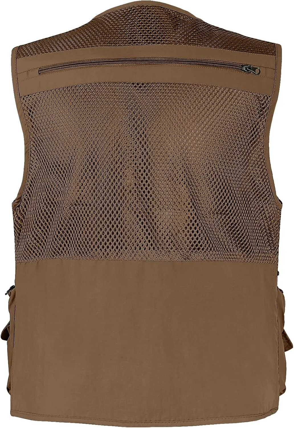 Versatile Men's Summer Vest for Fishing, Travel, Outdoor Work, Safari and Photography with Multiple Pockets