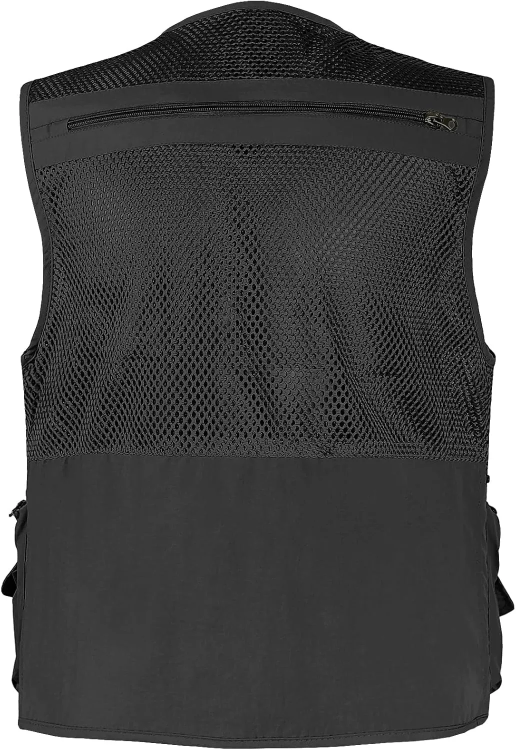 Versatile Men's Summer Vest for Fishing, Travel, Outdoor Work, Safari and Photography with Multiple Pockets