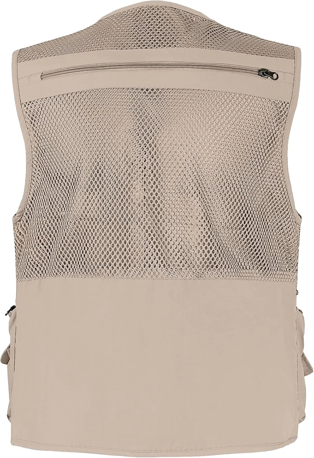 Versatile Men's Summer Vest for Fishing, Travel, Outdoor Work, Safari and Photography with Multiple Pockets