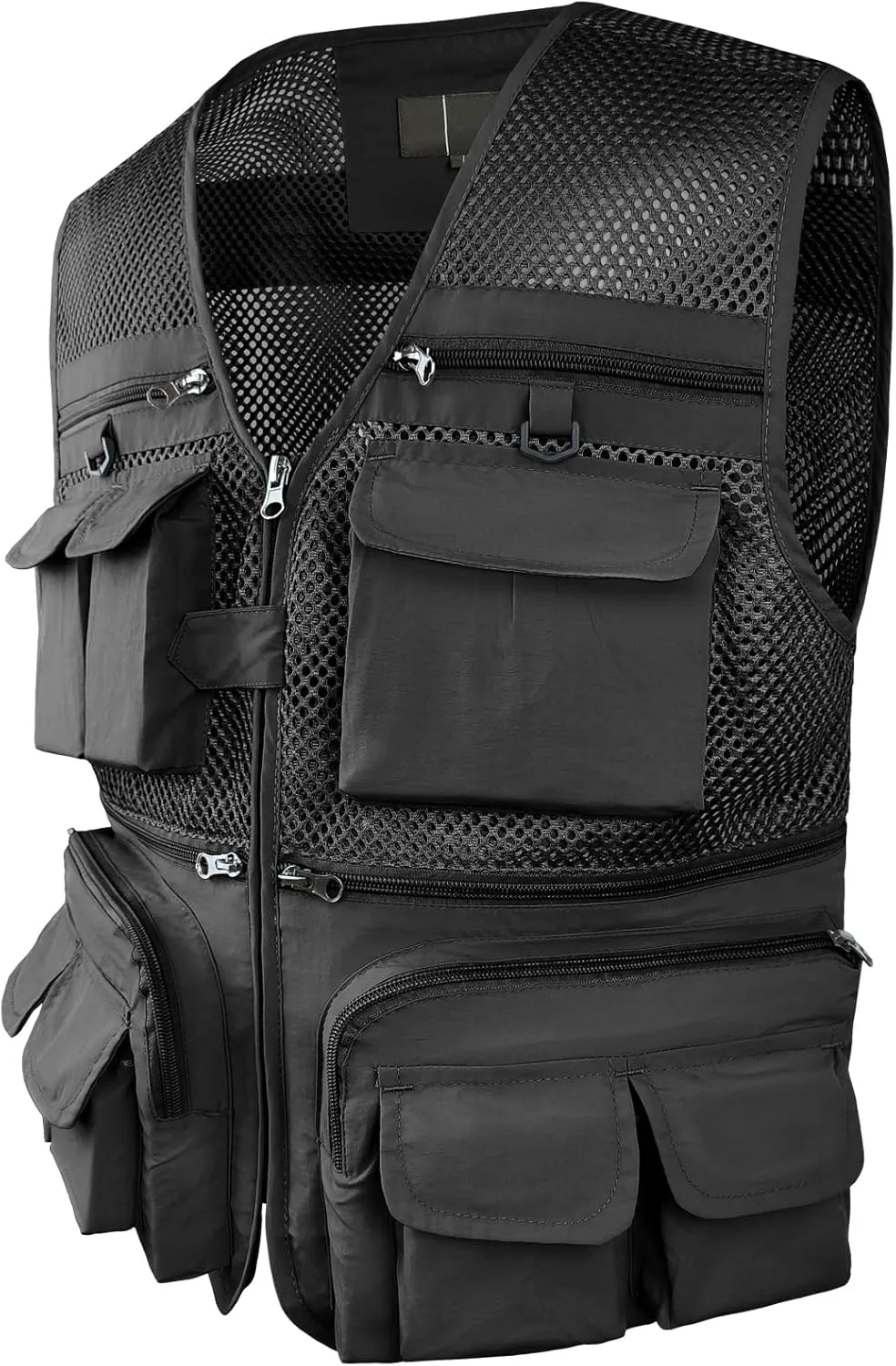 Versatile Men's Summer Vest for Fishing, Travel, Outdoor Work, Safari and Photography with Multiple Pockets