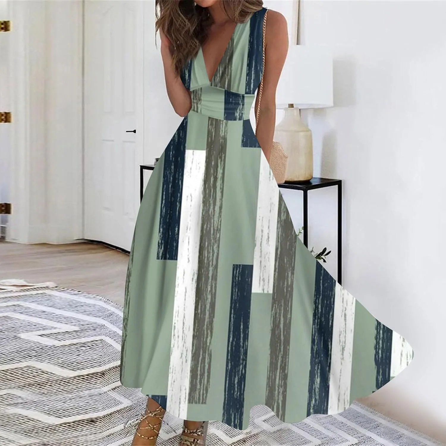 Wedding Dresses for Women High Waist Long Skirt Hem Comfortable Strapless Summer Dress Picnic Light-Hearted Knee Length Dress
